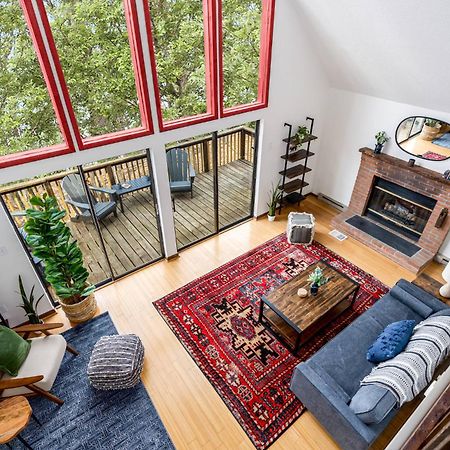 Inwood Modern Chalet Cabin W Hot Tub, Deck&Grill, & Wifi! מראה חיצוני תמונה